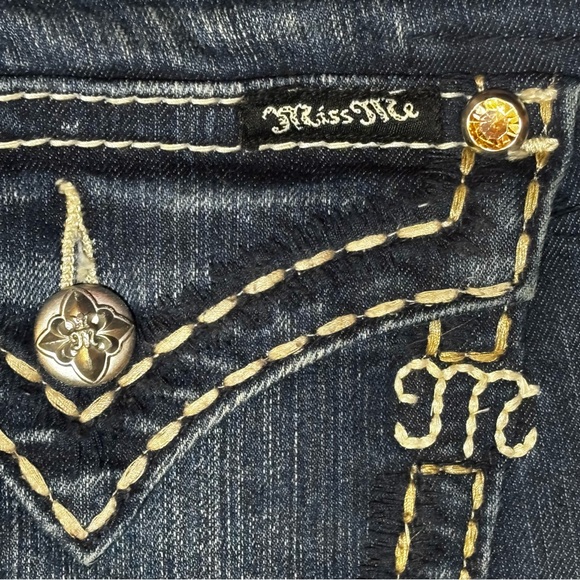 Miss Me Signature Bootcut Flap Pocket Jeans 32 - Picture 10 of 16